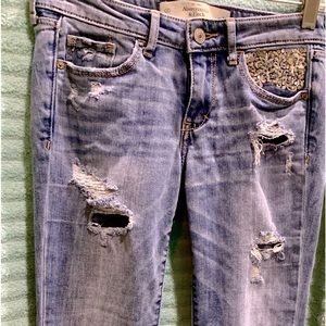ABERCROMBIE AND FITCH jeans size 24 /00